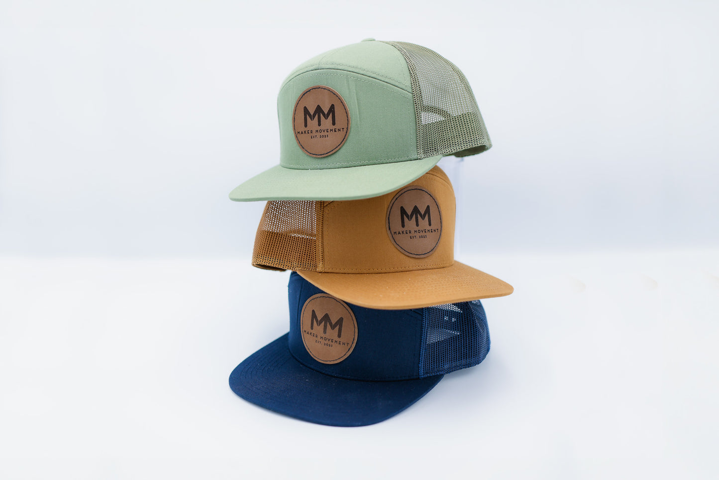 Maker Movement Flat Panel Trucker Hat